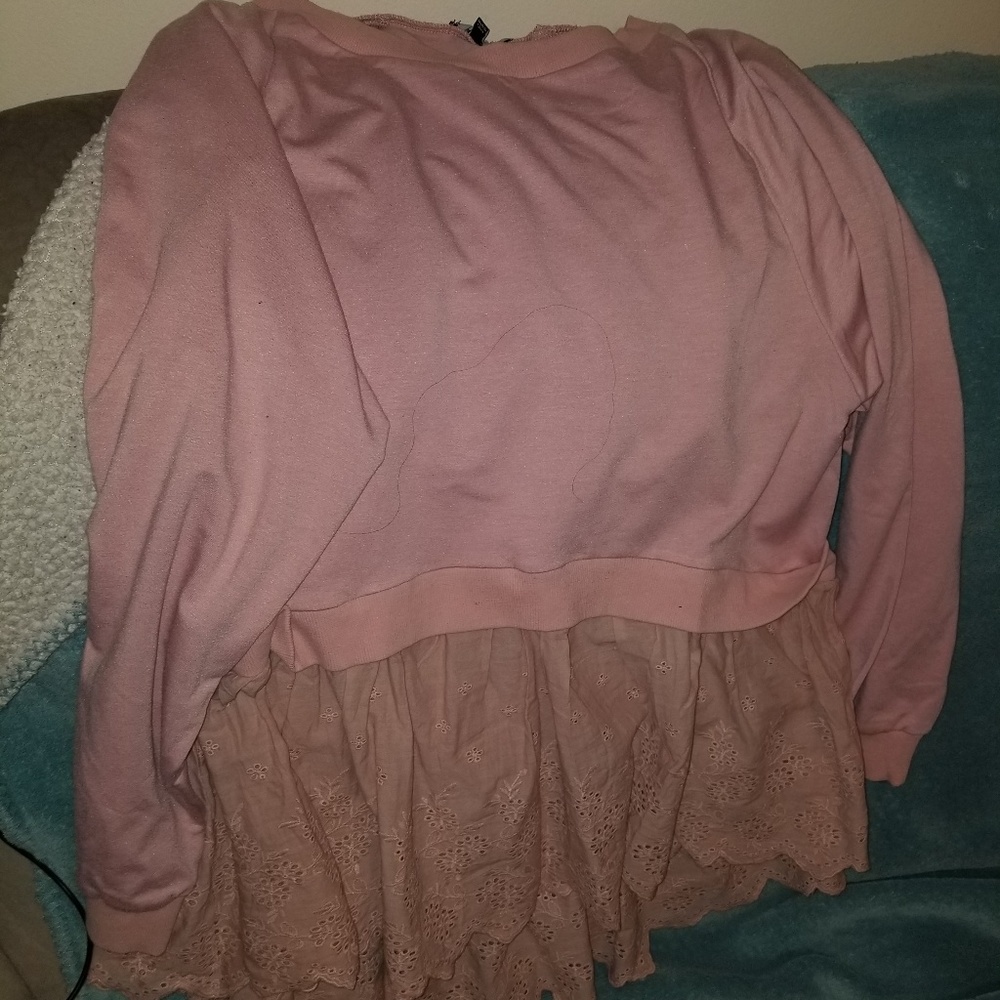 Annabelle ruffled bottom Tunic